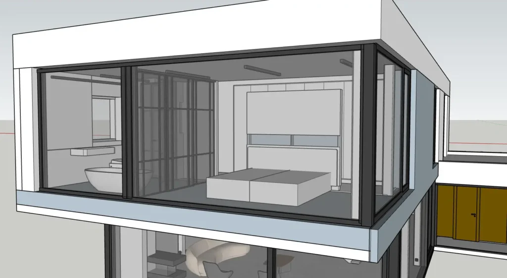 technický dozor, rodinný dům model